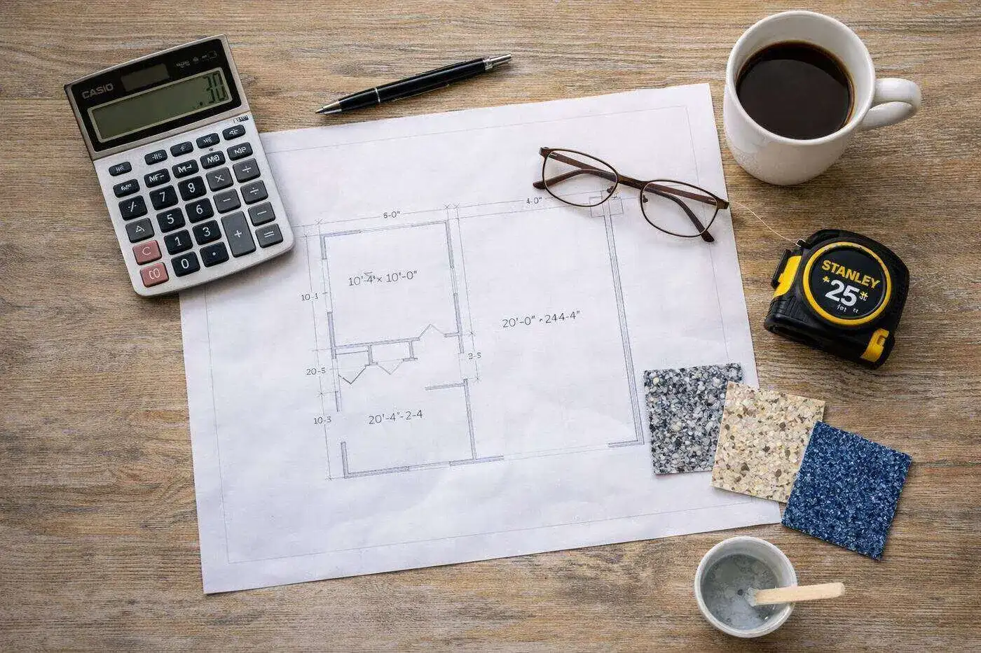 Epoxy flooring cost planning San Antonio