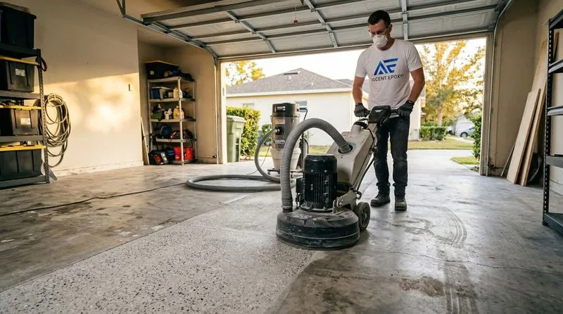 Diamond grinding concrete surface preparation San Antonio