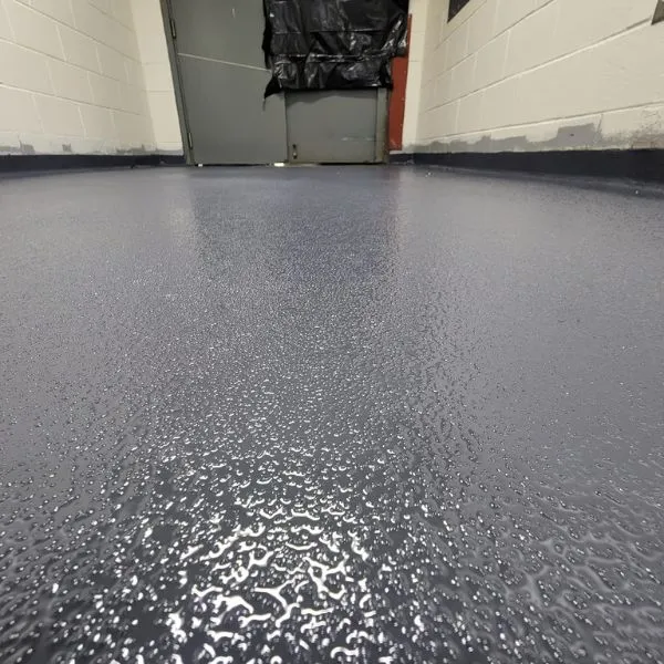 Epoxy flake finish garage floor San Antonio