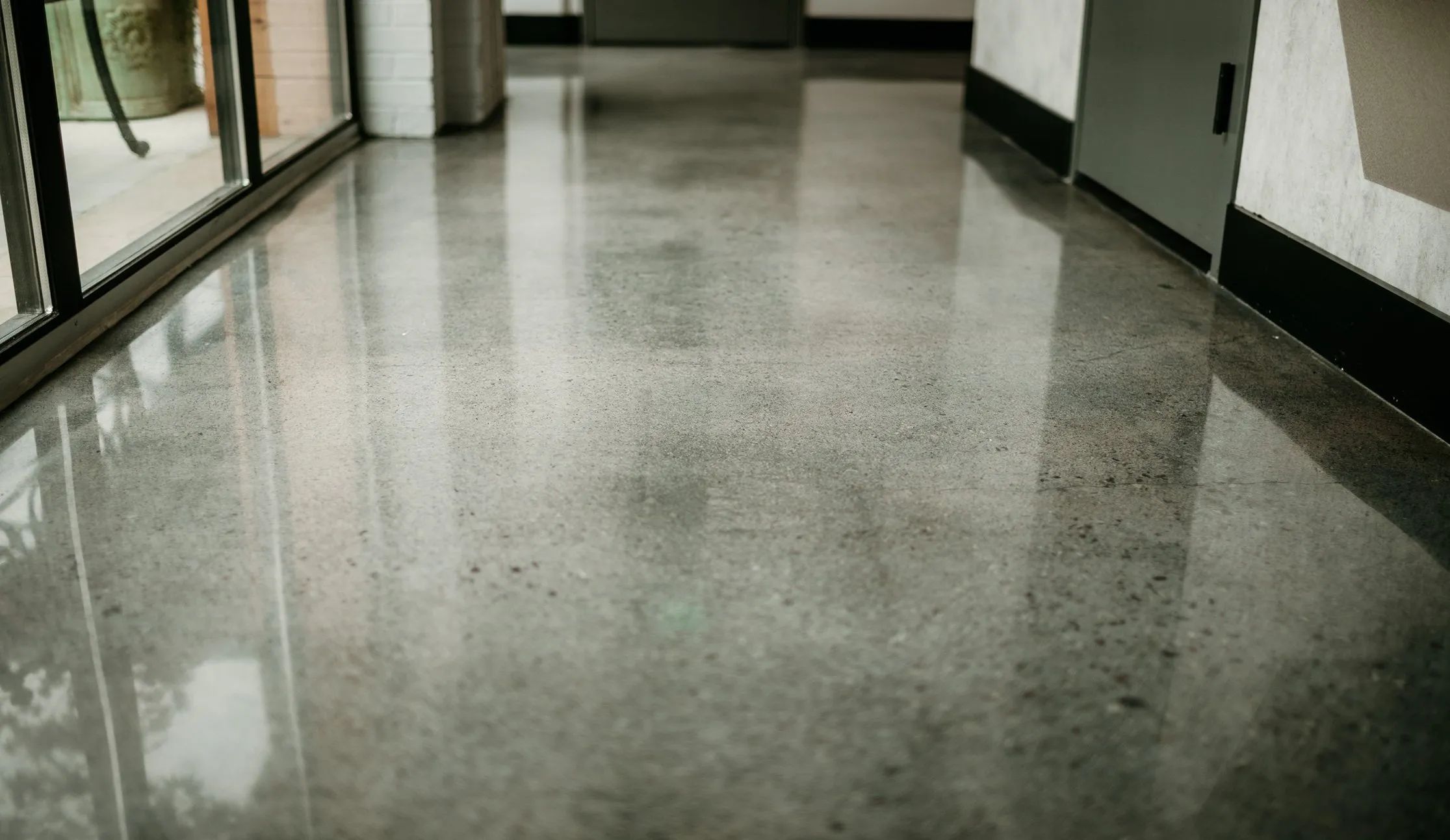 Polished concrete floor San Antonio