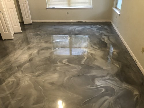 metallic epoxy